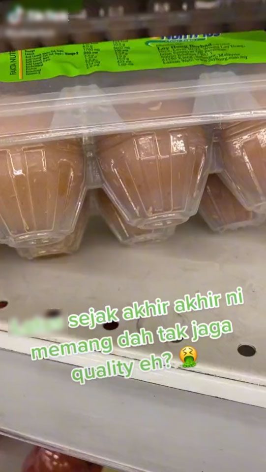 telur ayam ada ulat