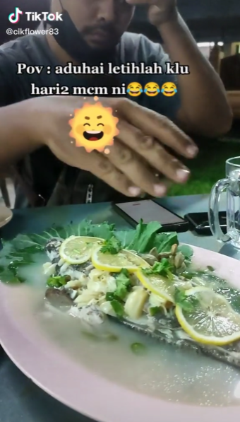 Kurang Nikmat Makan Ikan Siakap Stim