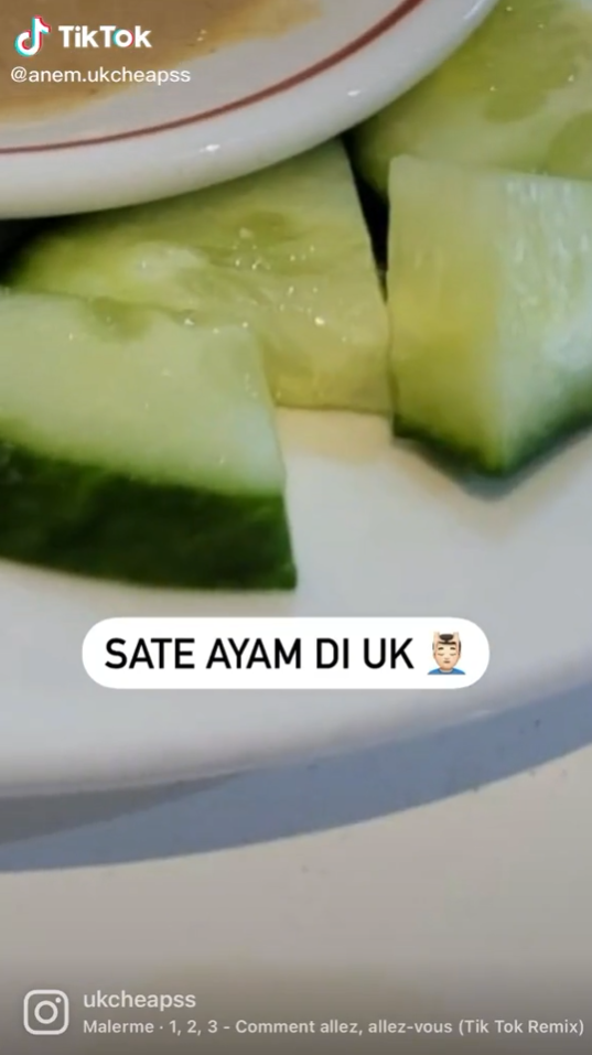 Satay Ayam Di UK