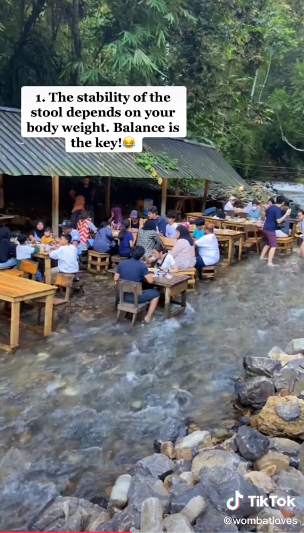 makan dalam sungai