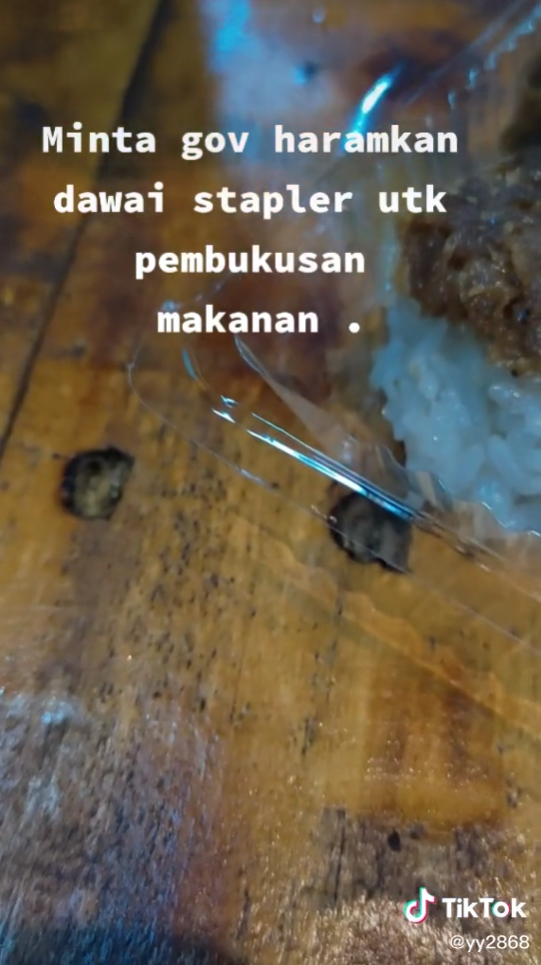 bungkus makanan sangat bahaya