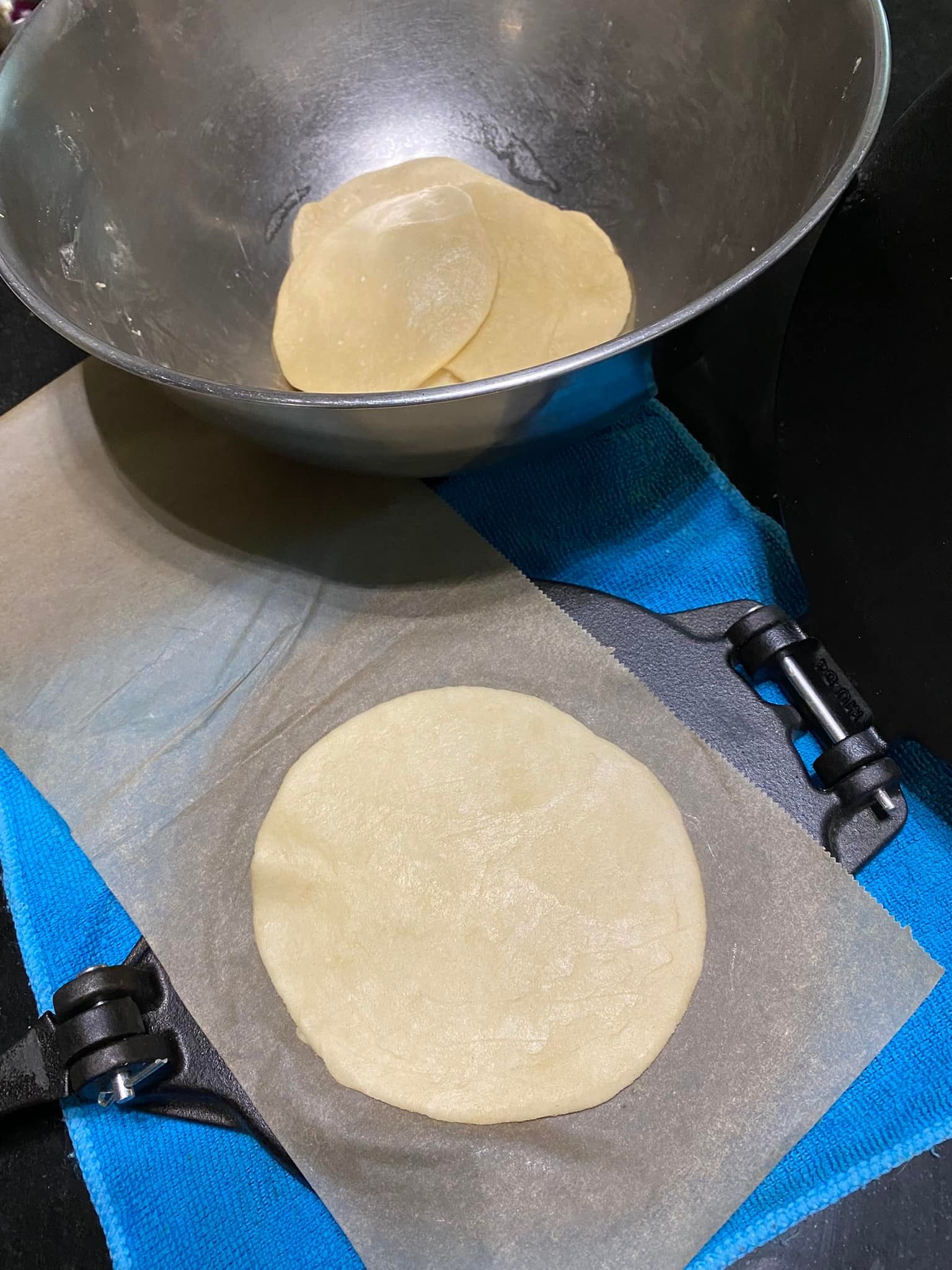 tepung tortilla homemade