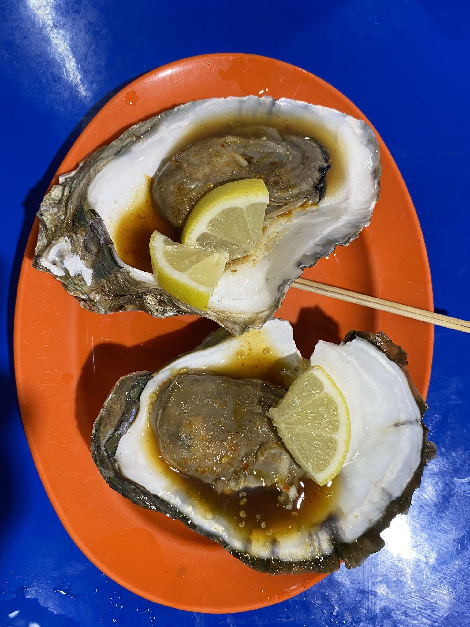 oyster mentah