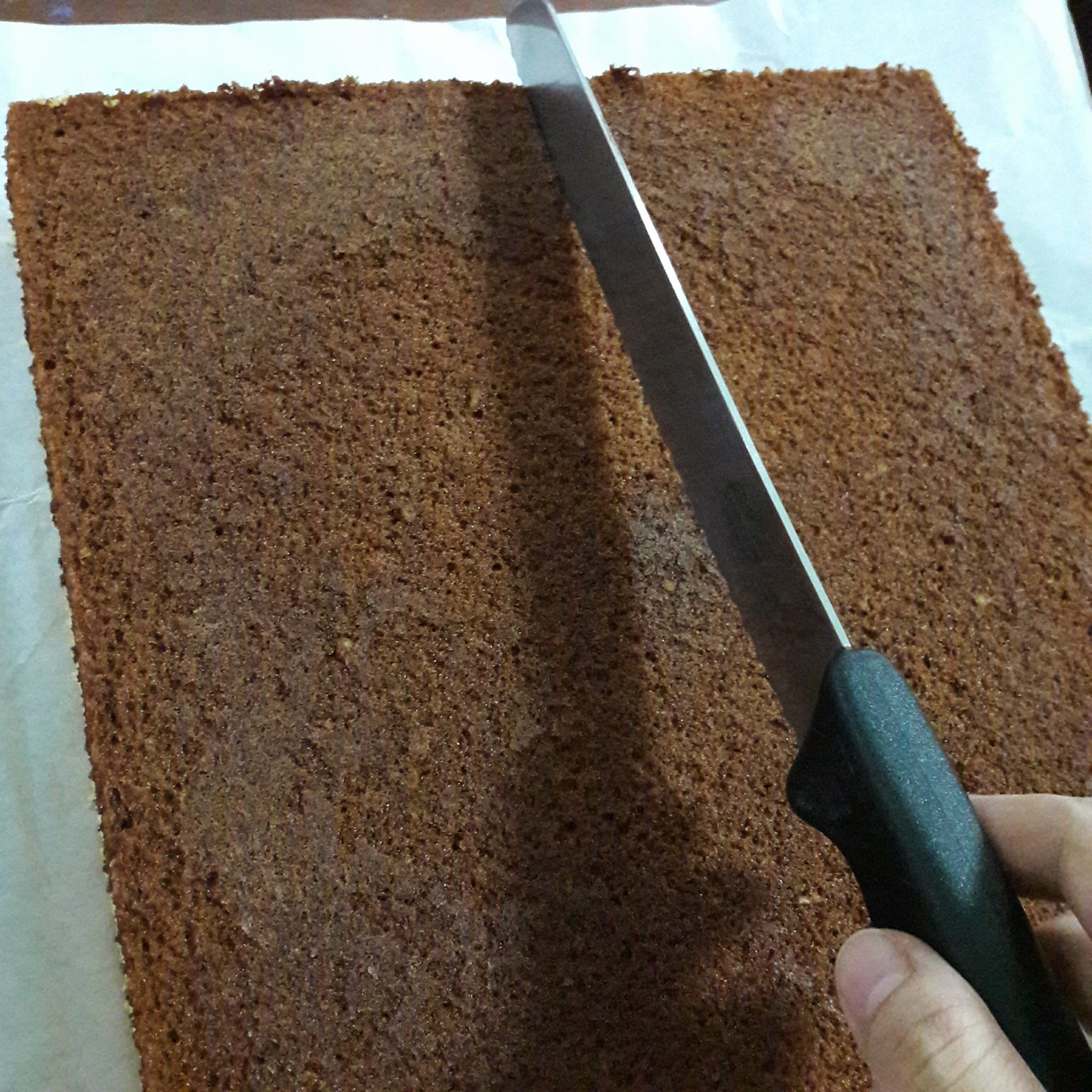 Kek Tapak Kuda Nutella 