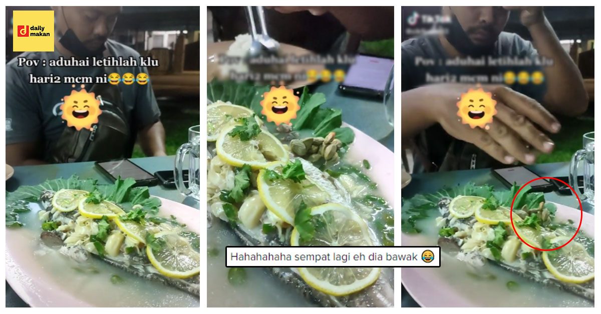 Kurang Nikmat Makan Ikan Siakap Stim