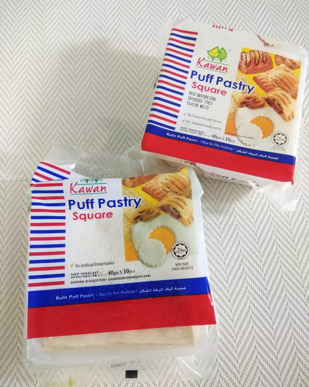 Puff Pastry Inti Kastad