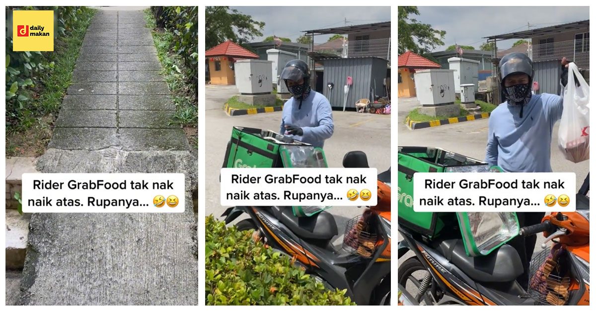 Rider Tak Mahu Naik Tangga