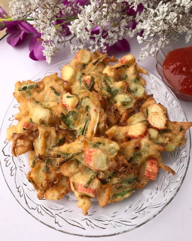 cucur ketam crispy