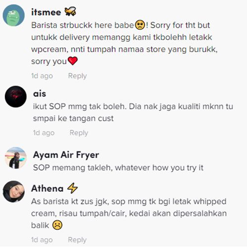 Tak Dapat Tunai Request Pelanggan