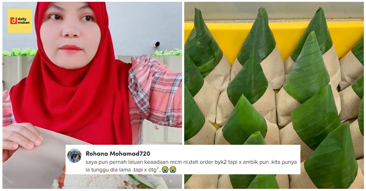 peniaga nasi lemak dikhianti pelanggan