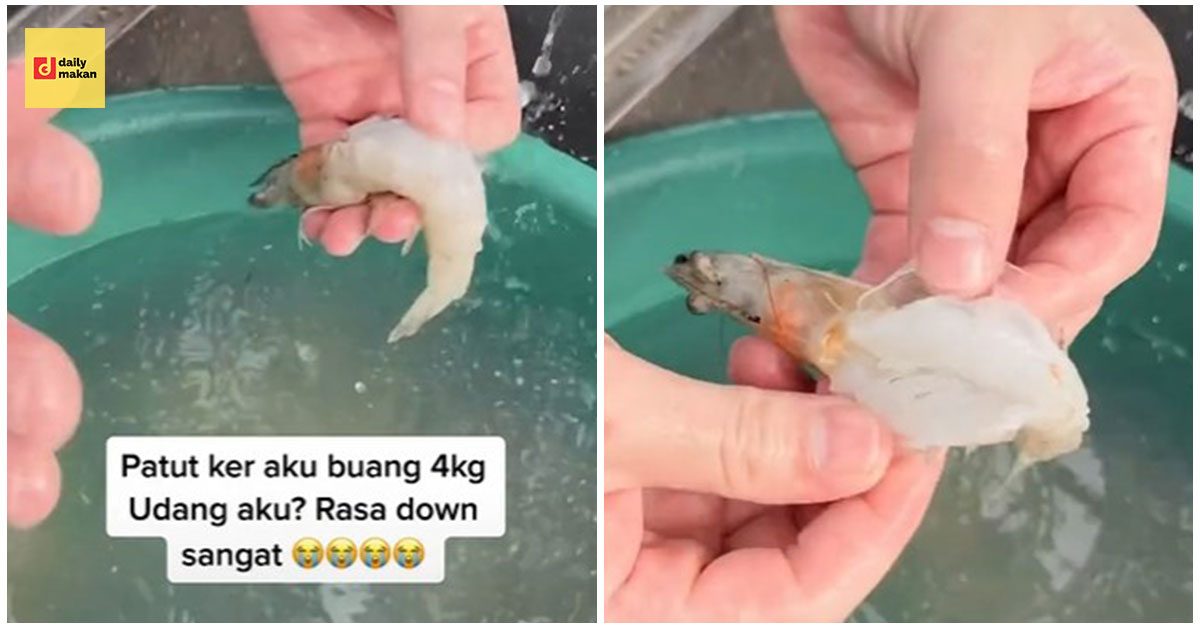 sedih staff siang udang sampai lunyai