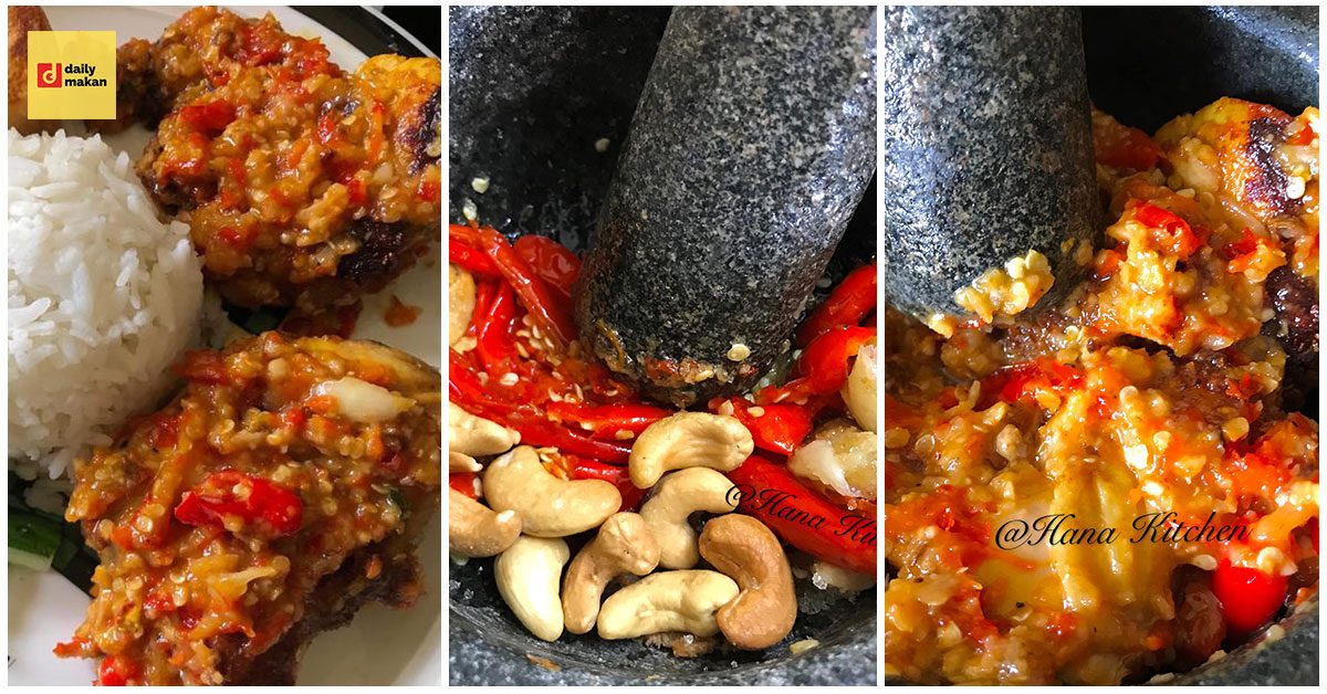 tips dan resepi ayam geprek extra spicy