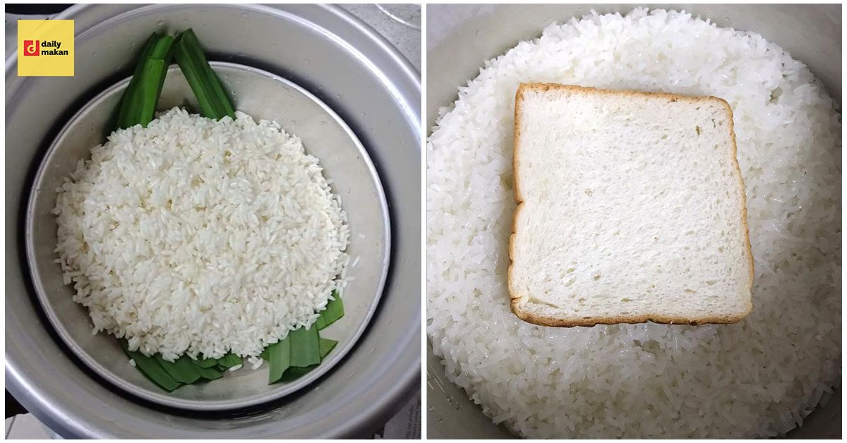 tips masak pulut guna rice cooker