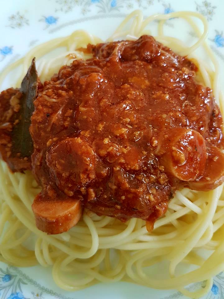 Spaghetti Bolognese Enoki 