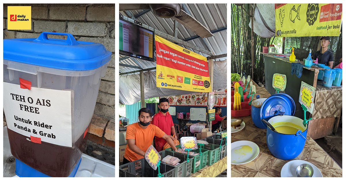 cara restoran nasi ayam mafia layan pelanggan