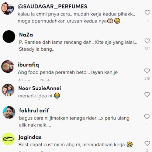 Foodpanda guna tali