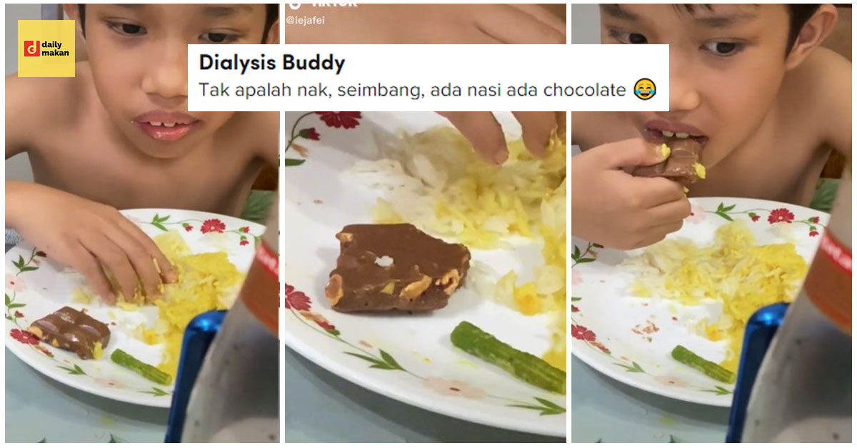 makan cadburry masak lemak cili api