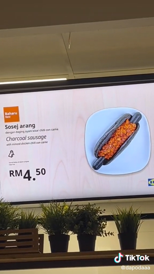 IKEA Kembalikan Charcoal Hot Dog