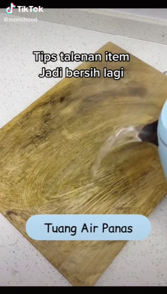 papan pemotong kayu