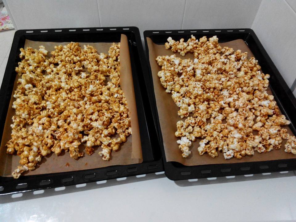 Popcorn-Karamel-Homemade