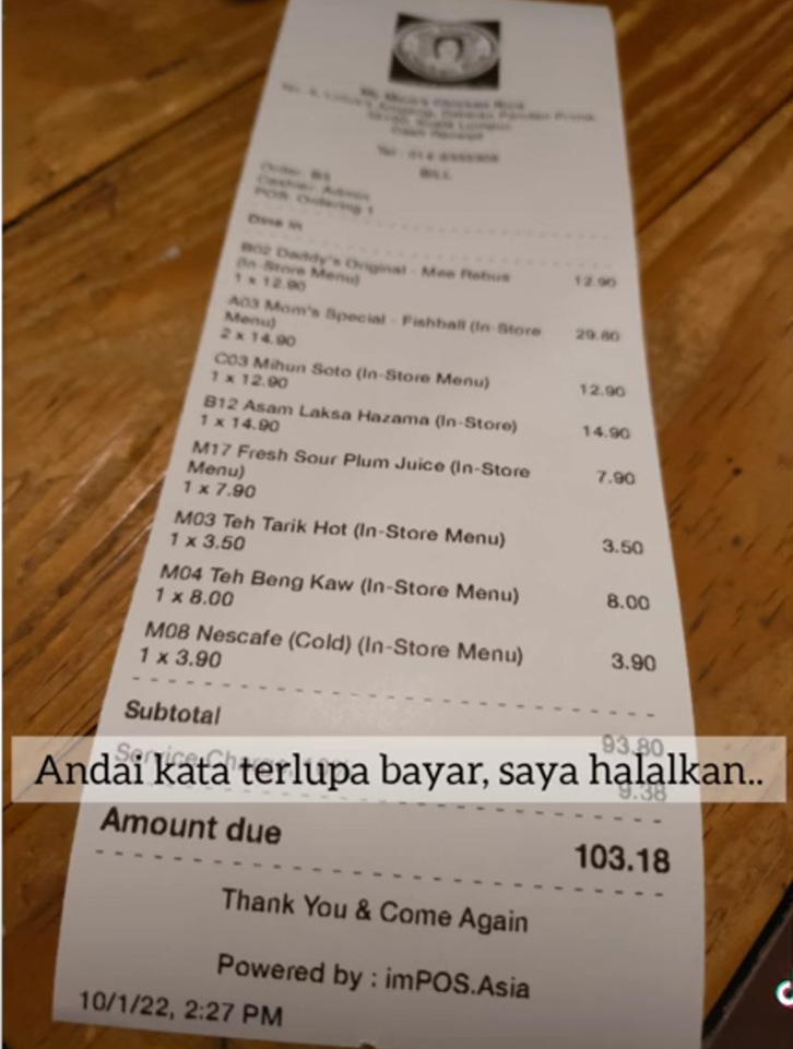 peniaga restoran halalkan