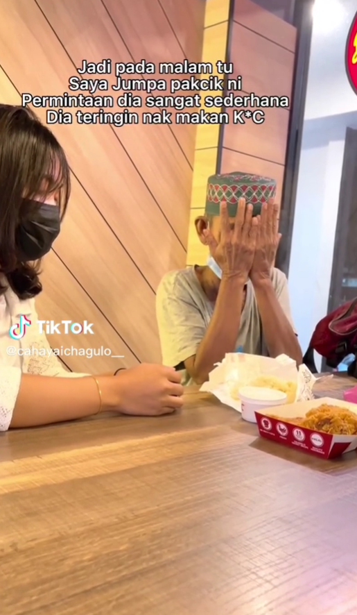 pakcik mahu makan KFC