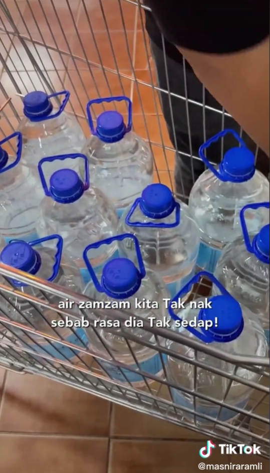 air zam zam tak rasa payau