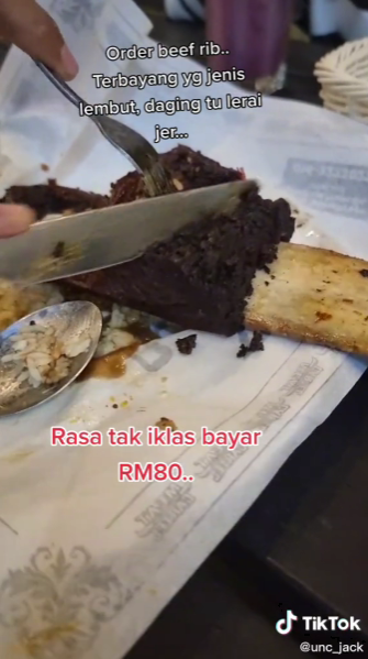 Dapat Beef Ribs Keras