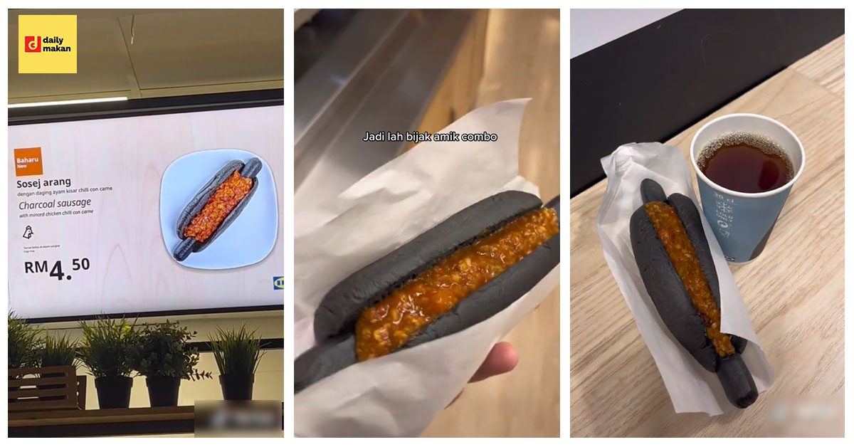 IKEA Kembalikan Charcoal Hot Dog