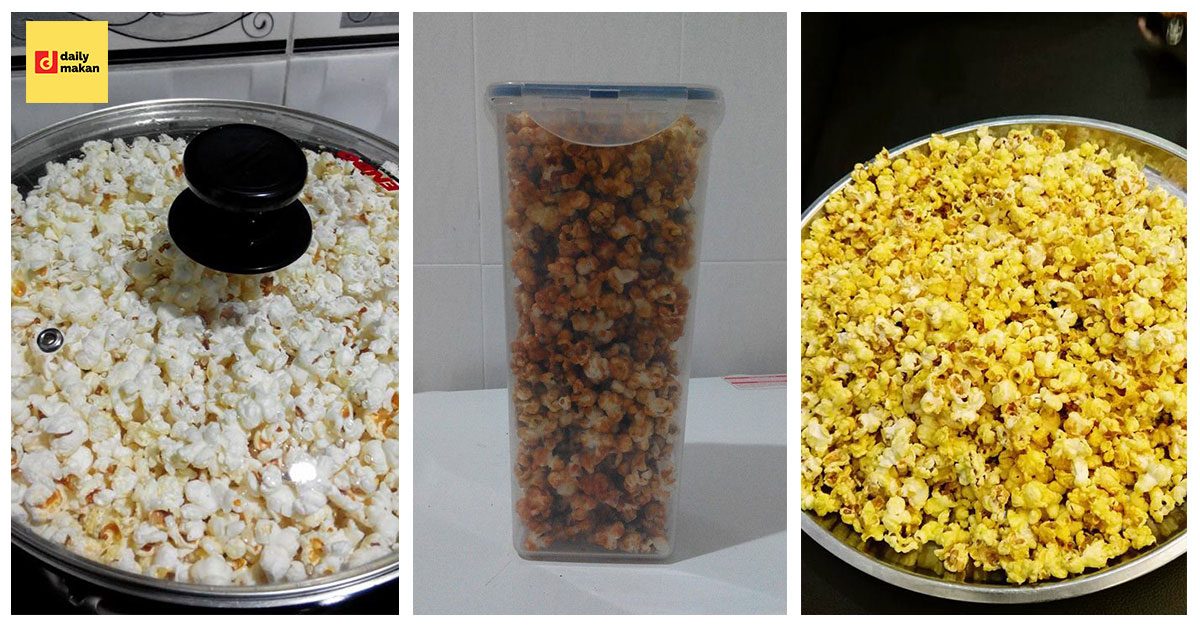 Popcorn-Karamel-Homemade