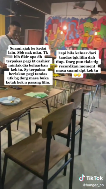 Pekerja Restoran Kacau