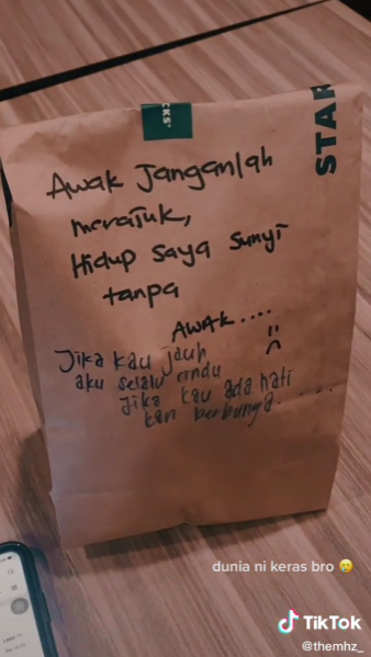 Minta Barista Pujuk