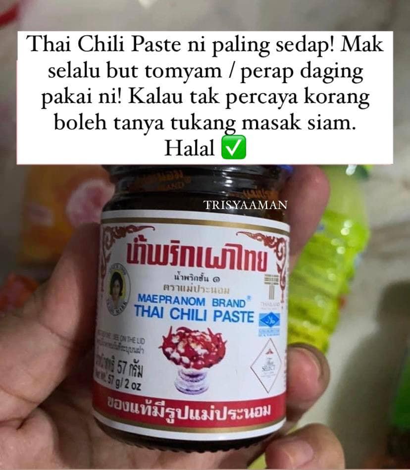 bahan penyedap kedai makan Thailand