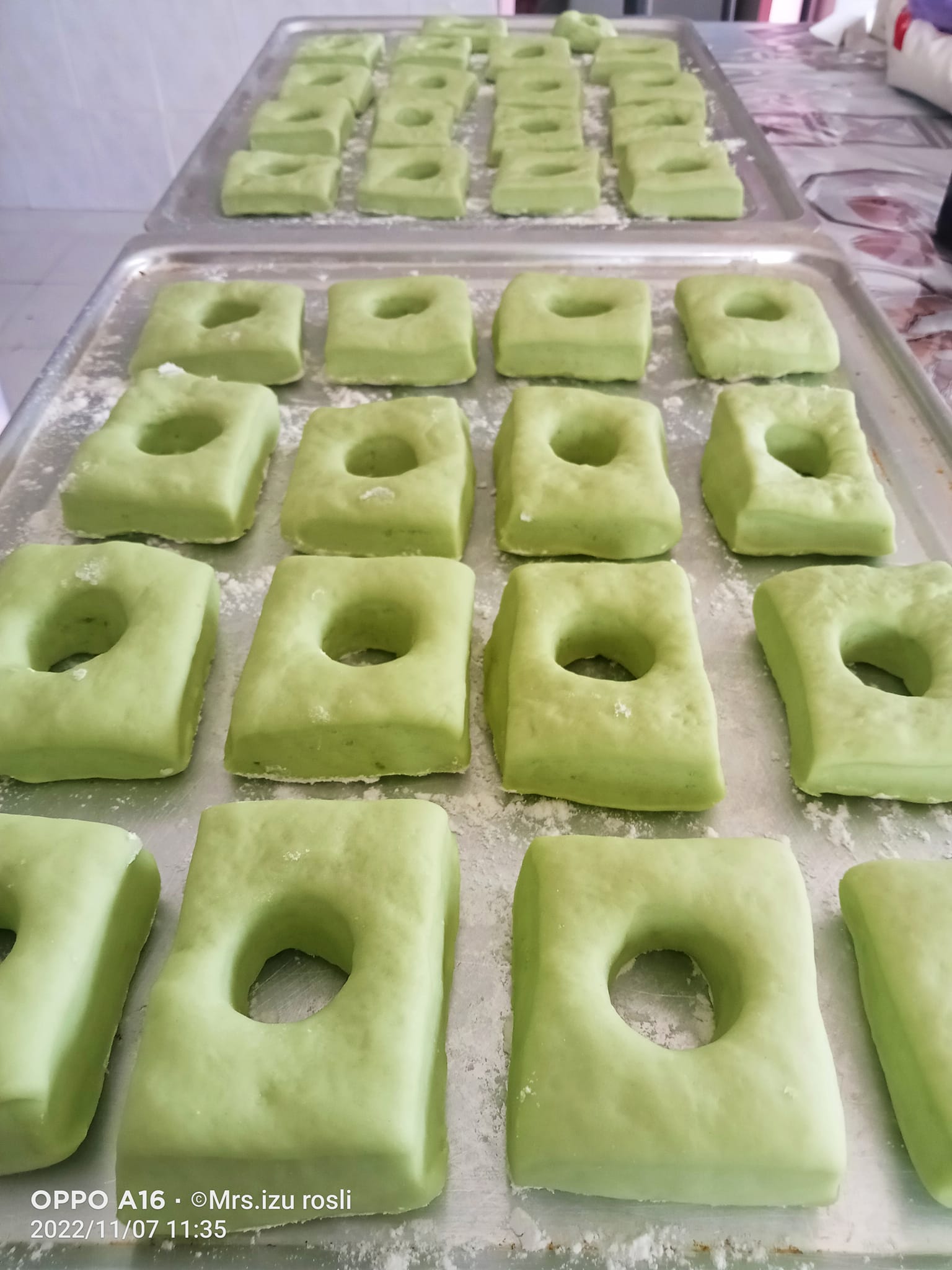 donut gula melaka petak