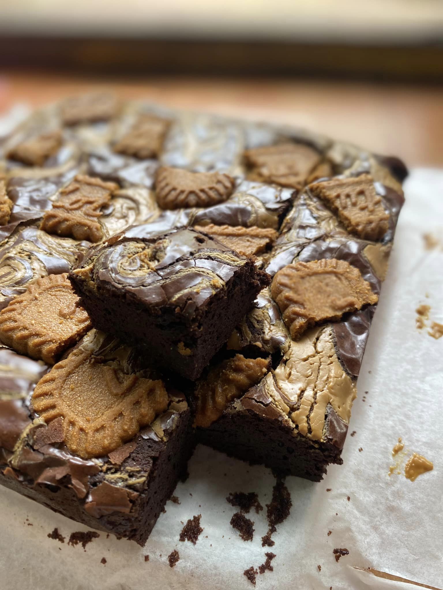 Brownies Biscoff