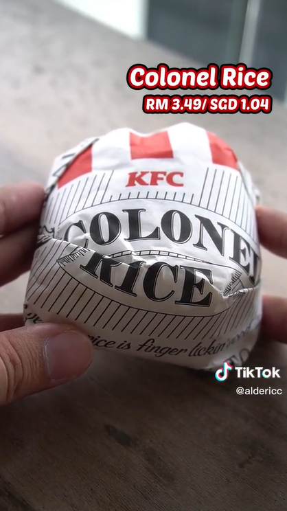 Cuba Makanan Di KFC Malaysia