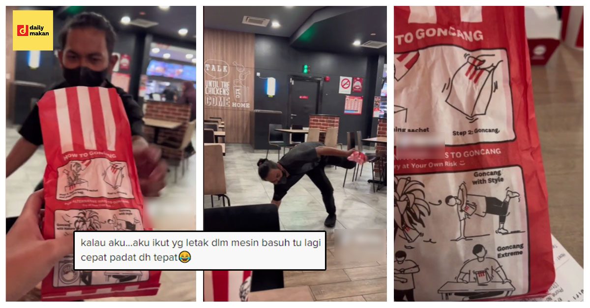 Arahan Kentang Goncang KFC