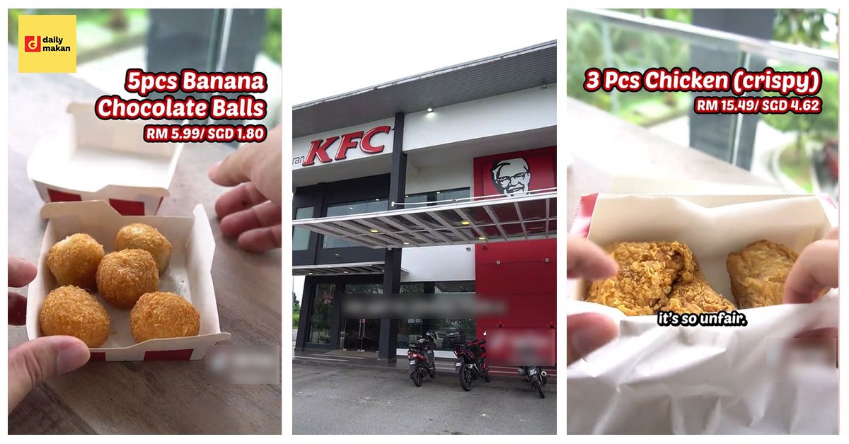 Cuba Makanan Di KFC Malaysia