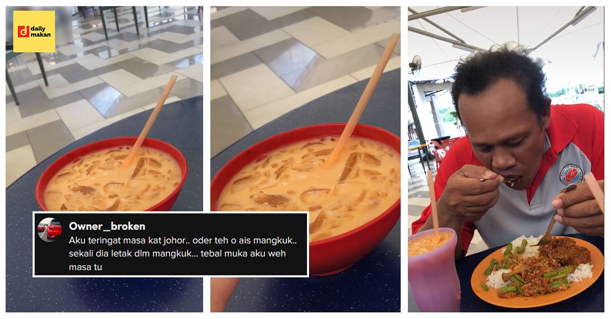 teh ais mangkuk