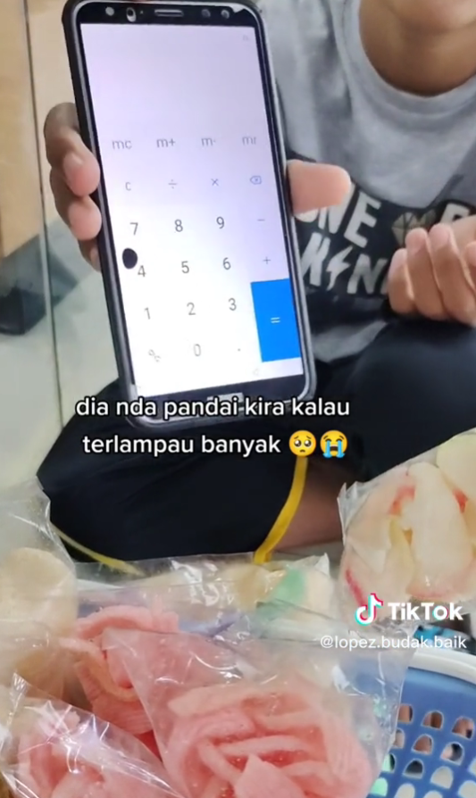 borong semua keropok