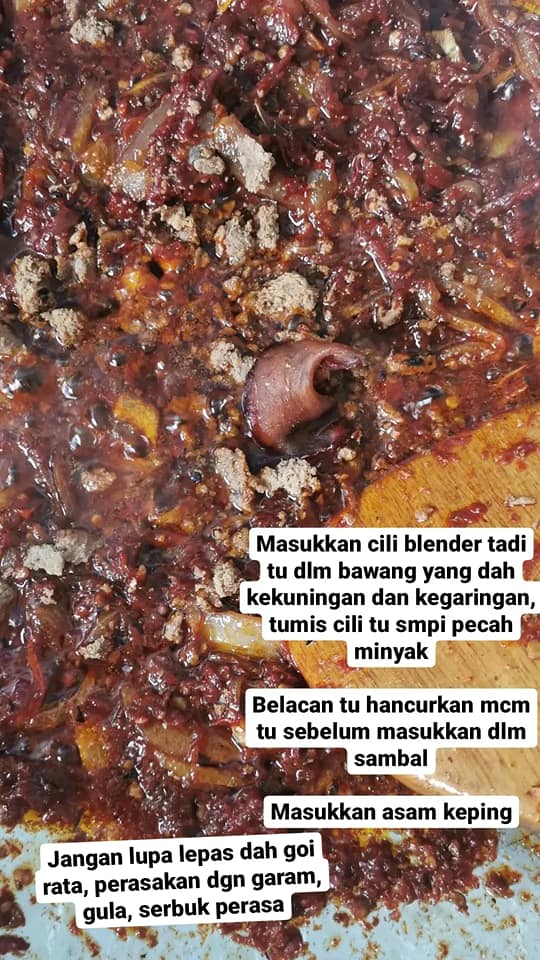 sambal pucuk ubi goreng