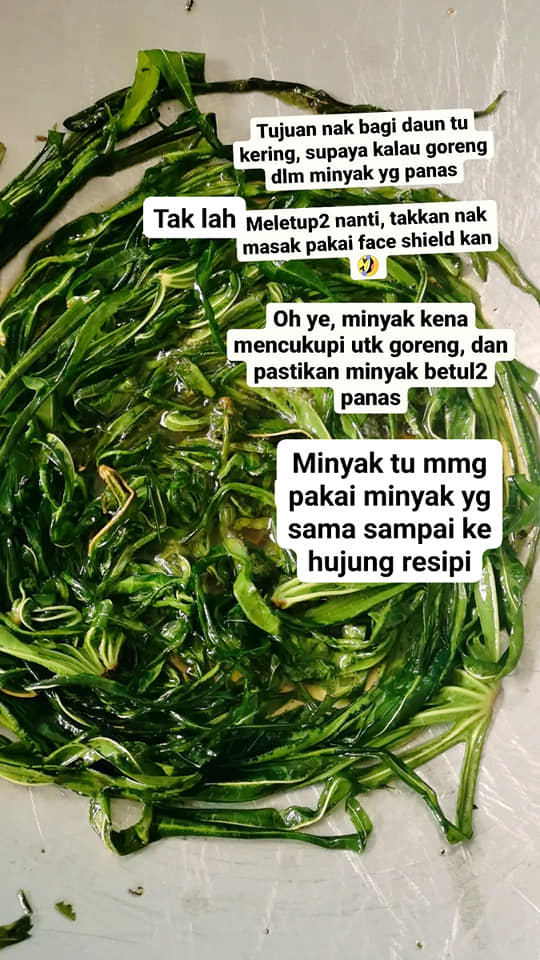 sambal pucuk ubi goreng