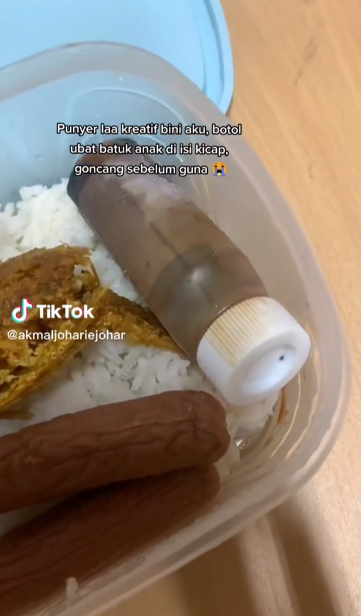 bekal makanan isteri sediakan