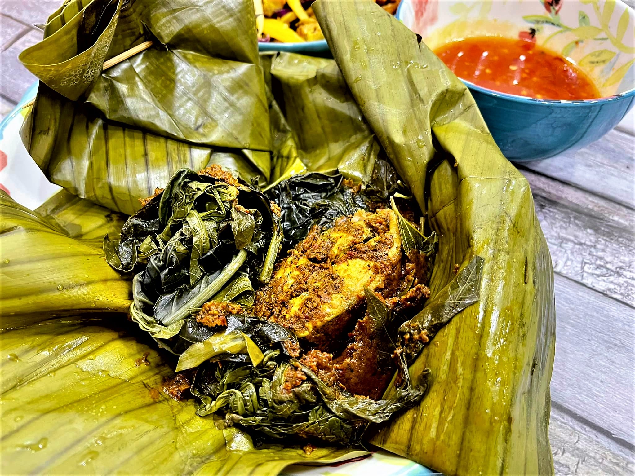 Resepi Ikan Tenggiri Botok-Botok