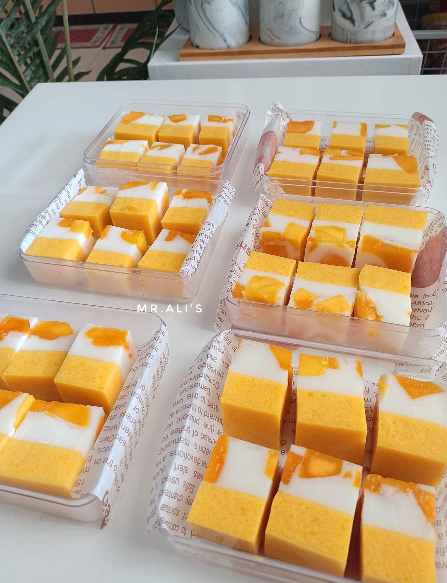 puding mangga 2 lapis