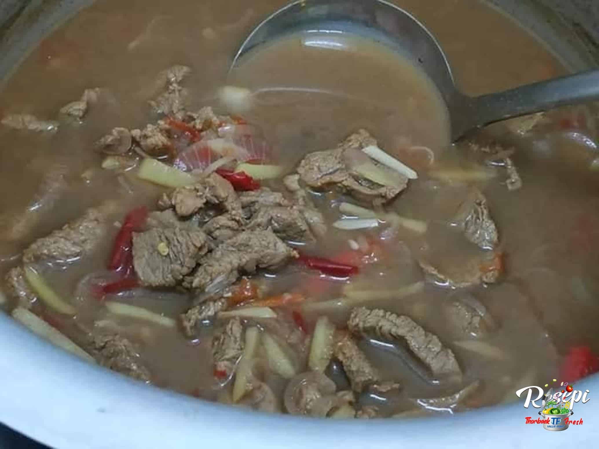 singgang daging Kelantan