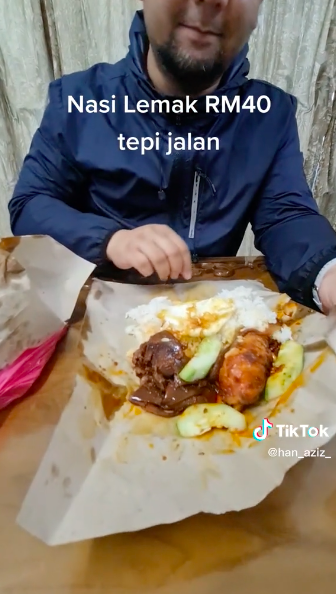 Nasi Lemak RM40