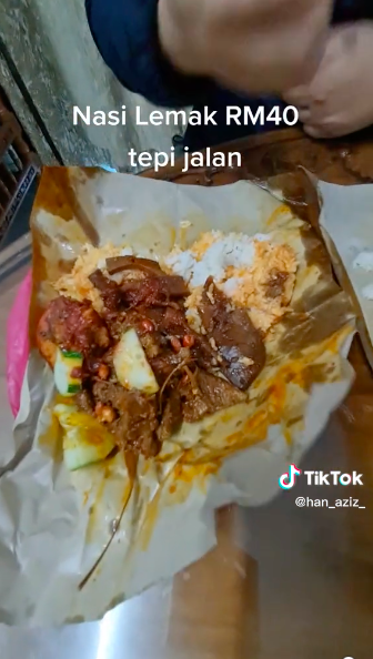 Nasi Lemak RM40