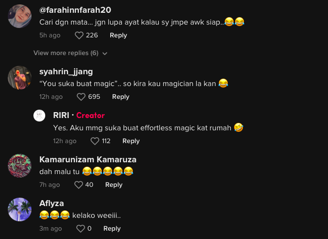 si isteri buat magic