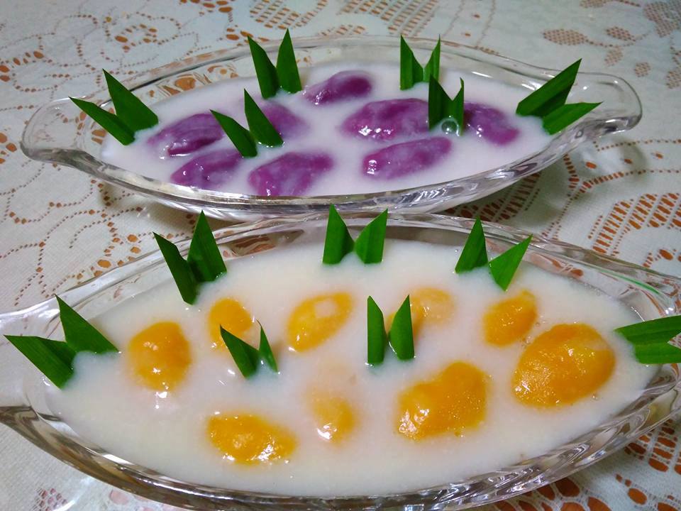 Bubur Butir Nangka Berinti Pisang